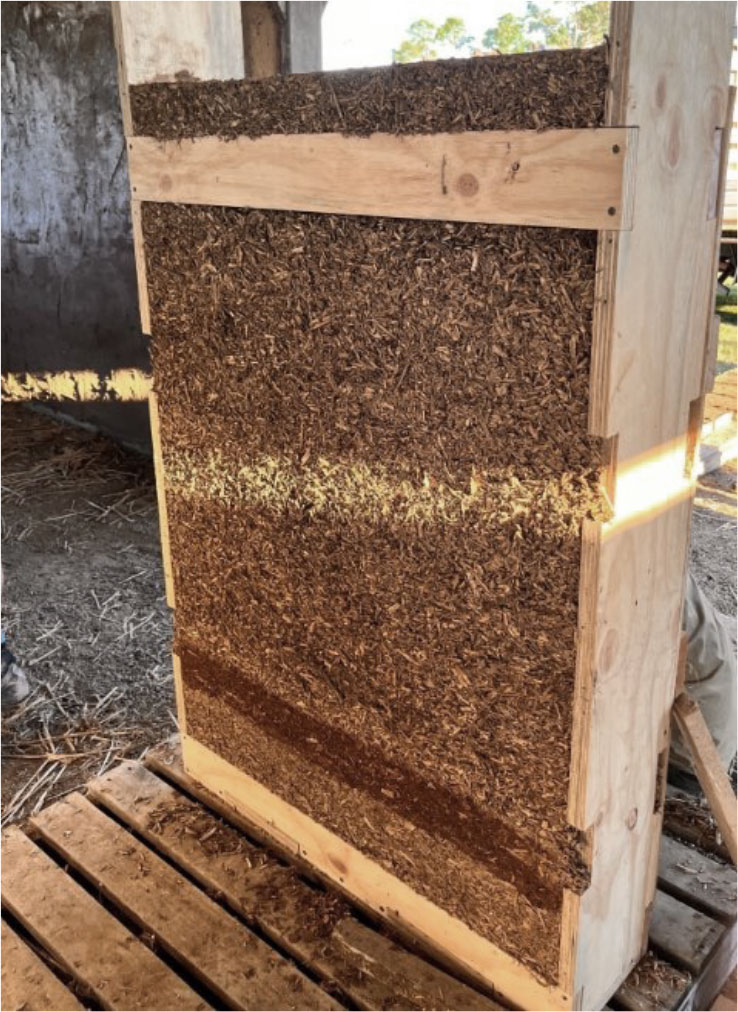 FASTSLOW House eco ply frame - hempclay infill Image